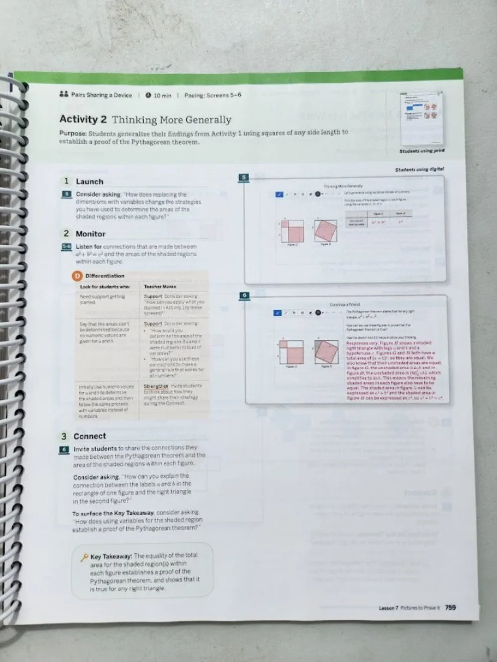 Amplify Desmos Math Grade 8 Volume 2 California Teacher Edition Book Answer Answ